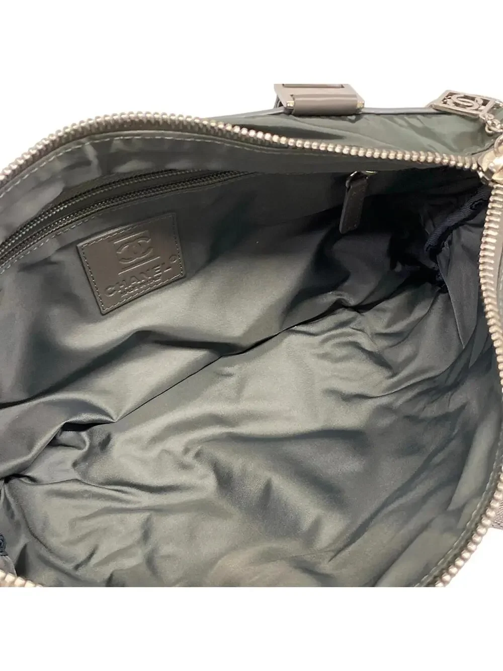 Chanel Sports Line Gray Green Rabbit #305596C60B